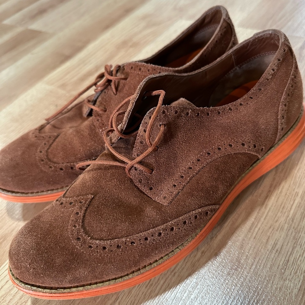Cole Hann Suede Oxfords
